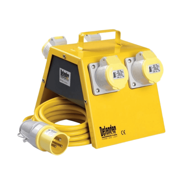 Electrical Service Splitter 4 Way Splitter Box with 4 x 16amp sockets and 32amp plugs | Beacon ...